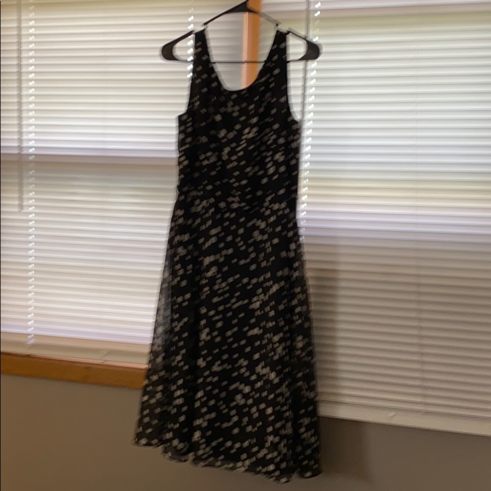 Sheer halter dress